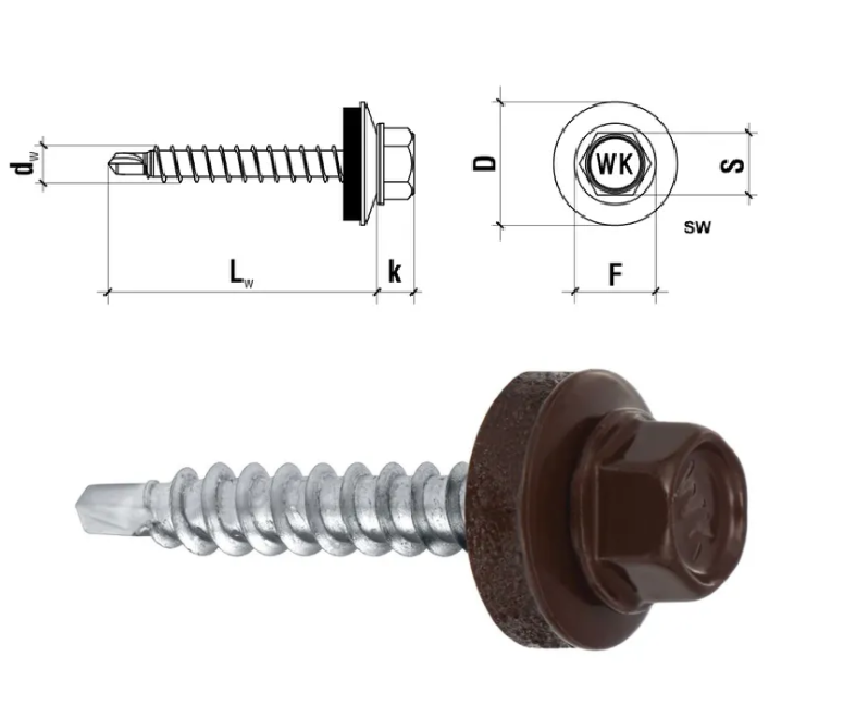 Wkręty farmerskie do drewna WFD